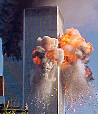 Altra foto che mostrerebbe volti demoniaci formati dal fumo delle Twin Towers