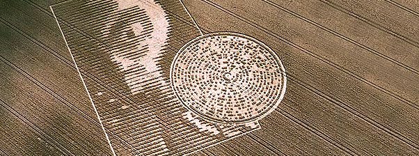 Il Crop Circle Alien Face